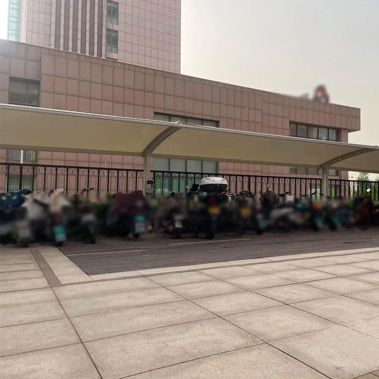 鹤壁膜结构电动车棚